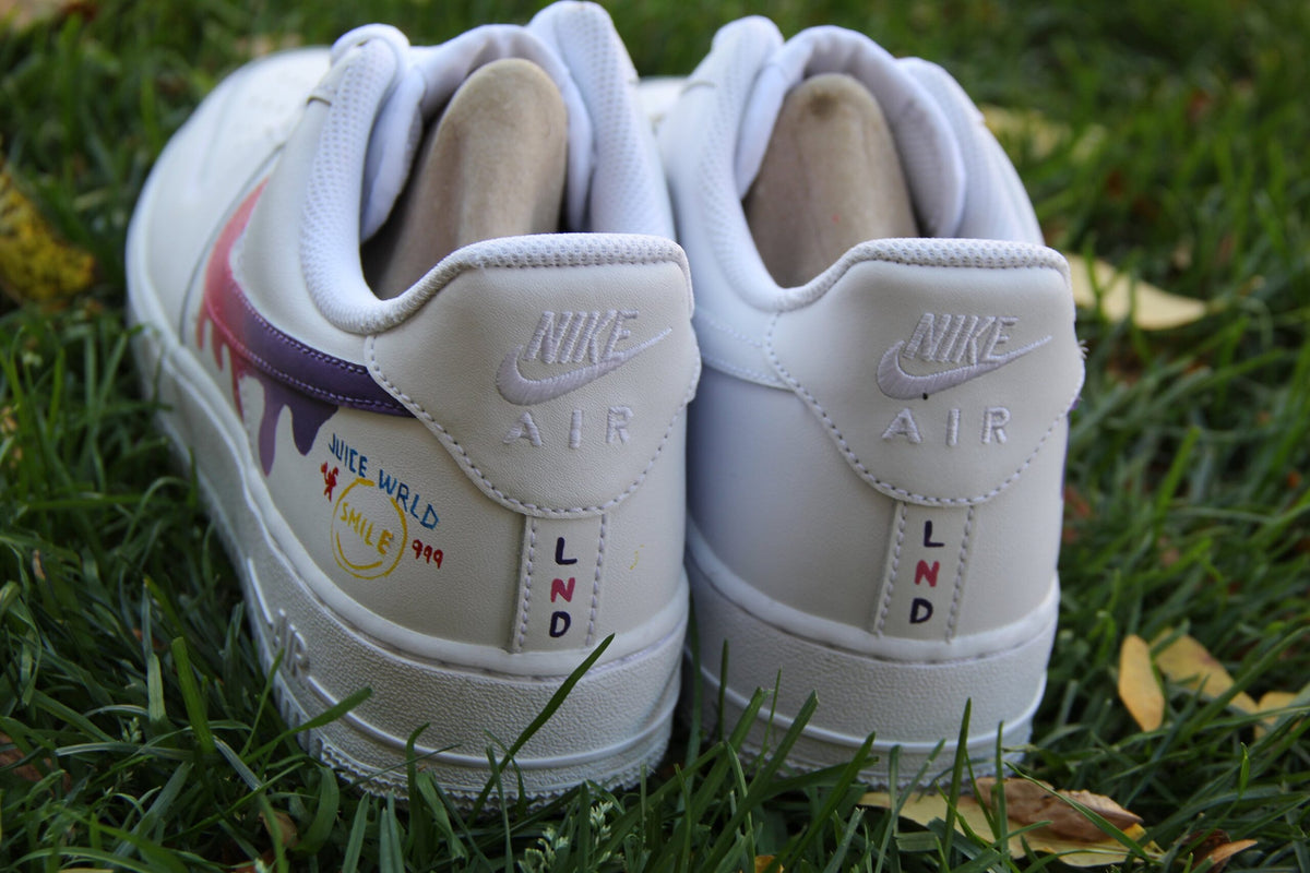 Custom Air Force 1 “JUICE WRLD TRIBUTE” // Hand Painted Custom Shoes