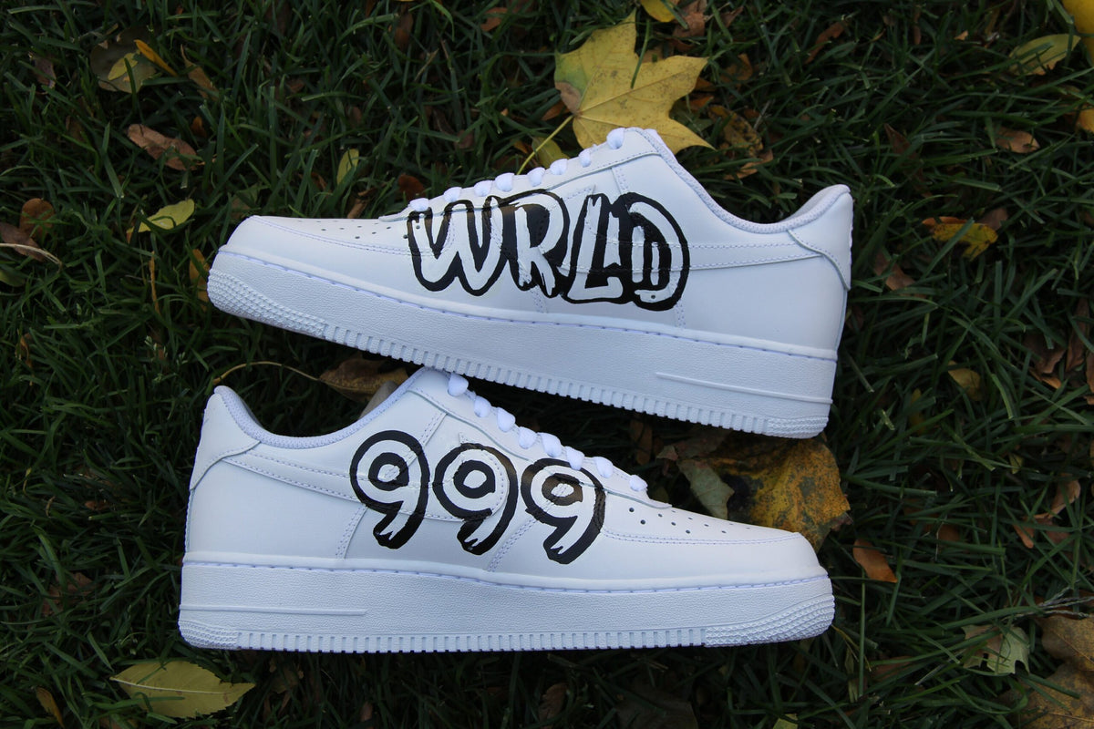 Custom Air Force 1 “JUICE WRLD TRIBUTE” // Hand Painted Custom Shoes