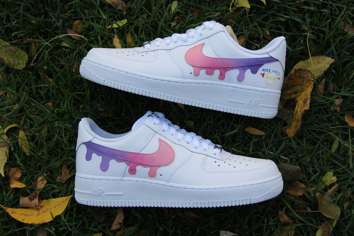 Custom Air Force 1 “JUICE WRLD TRIBUTE” // Hand Painted Custom Shoes