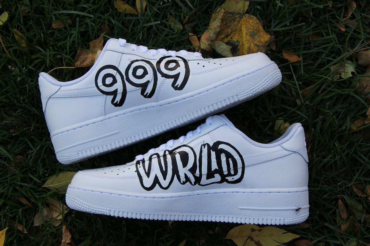 Custom Air Force 1 “JUICE WRLD TRIBUTE” // Hand Painted Custom Shoes
