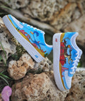 Custom Air force 1 shoes/ Custom Shoes/ Hand painted/ Looney Tunes Custom kicks / Roadrunner/ Coyote/ Looney Tunes/ Cartoon