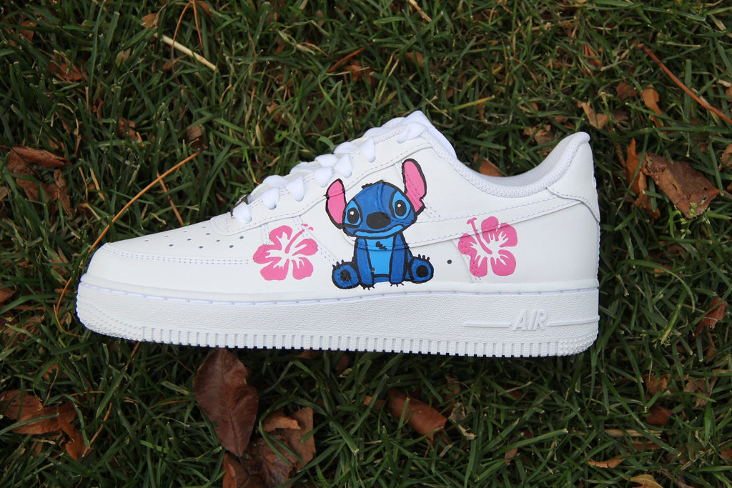 Custom Air Force 1 “Stitch” Custom Shoes