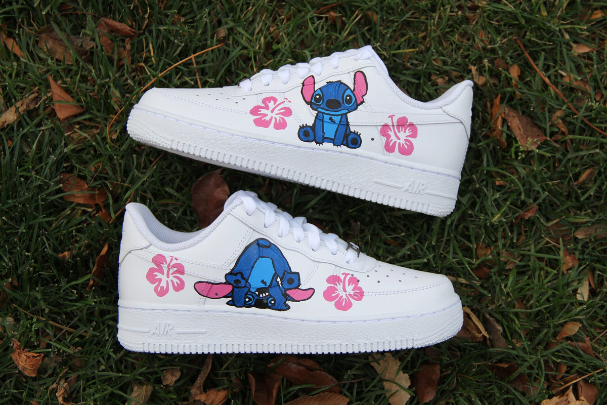 Custom Air Force 1 “Stitch” Custom Shoes