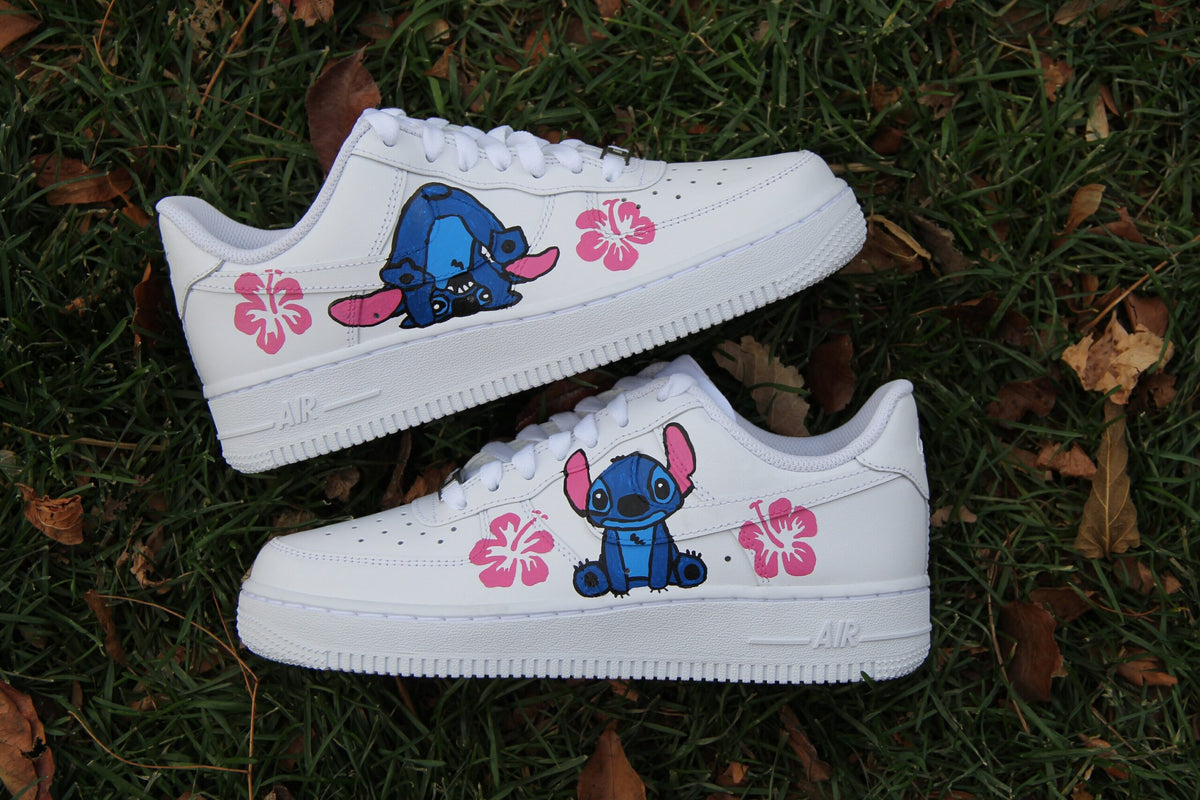 Custom Air Force 1 “Stitch” Custom Shoes
