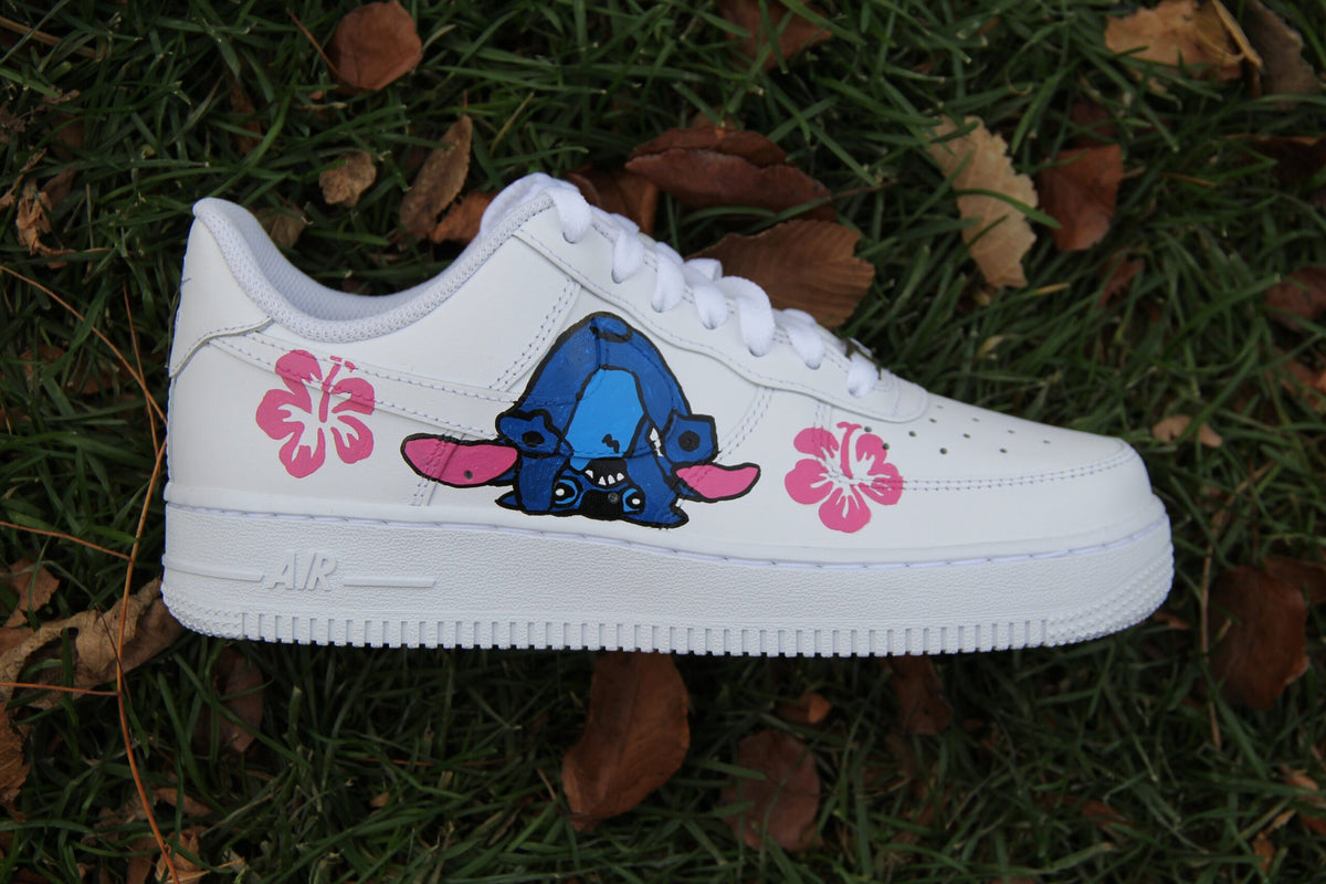 Custom Air Force 1 “Stitch” Custom Shoes