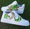 Custom Nike Airforce I Trainers Low White Exclusive Artwork; Hand Painted; All sizes; Made in London Art Studio, UK