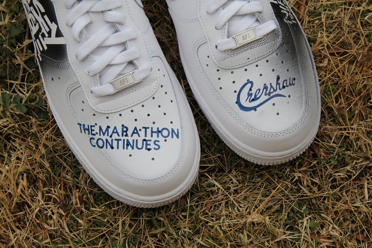 Custom Air Force 1 “Nipsey Hussle” // Hand Painted Rapper Custom Shoes