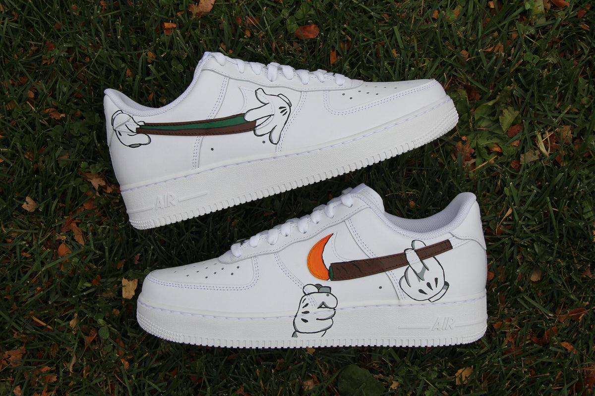 Custom Air Force 1 “Smoker” // Joint Stoner Custom Shoes