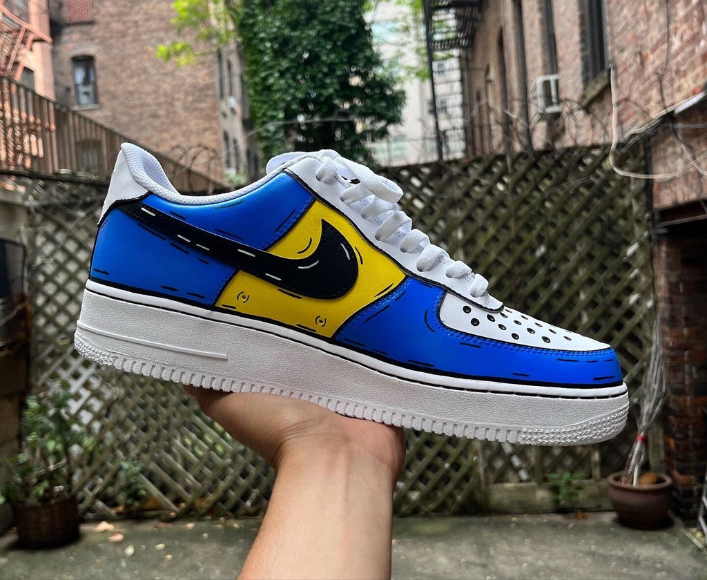 Custom Nike Air Force 1 | Hand Painted Sneakers | Cartoon | Custom cartoon AF1 | Personalized Nike Shoes AF1 | Custom Kicks Toddler/Kids/W/M