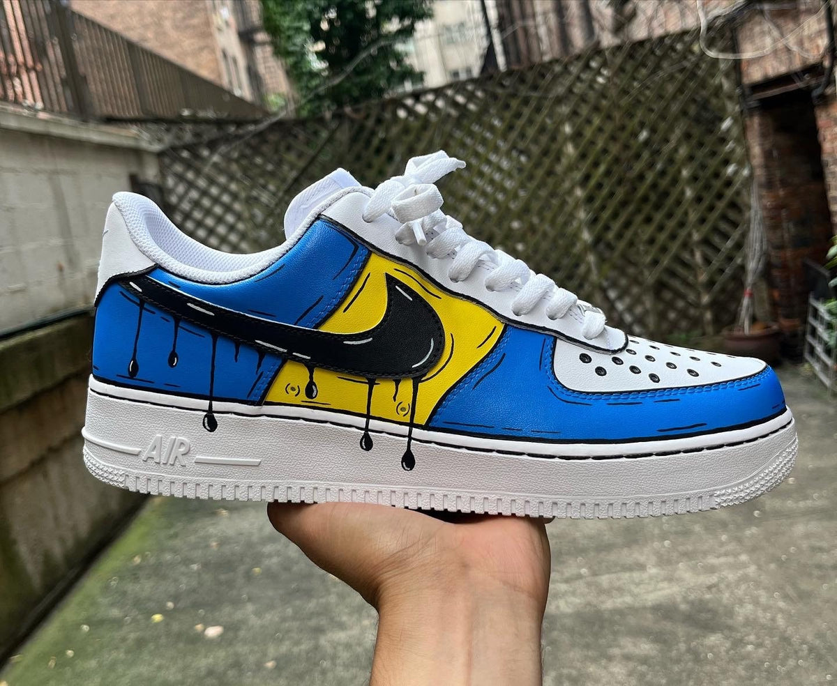 Custom Nike Air Force 1 | Hand Painted Sneakers | Cartoon | Custom cartoon AF1 | Personalized Nike Shoes AF1 | Custom Kicks Toddler/Kids/W/M