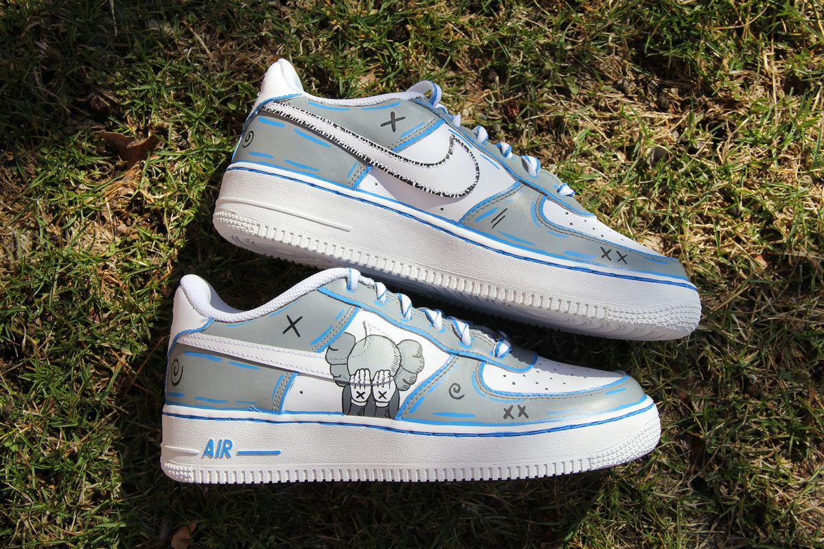 Custom Air Force 1 “Graffiti”  Designer Sesame Street Art Custom Shoes