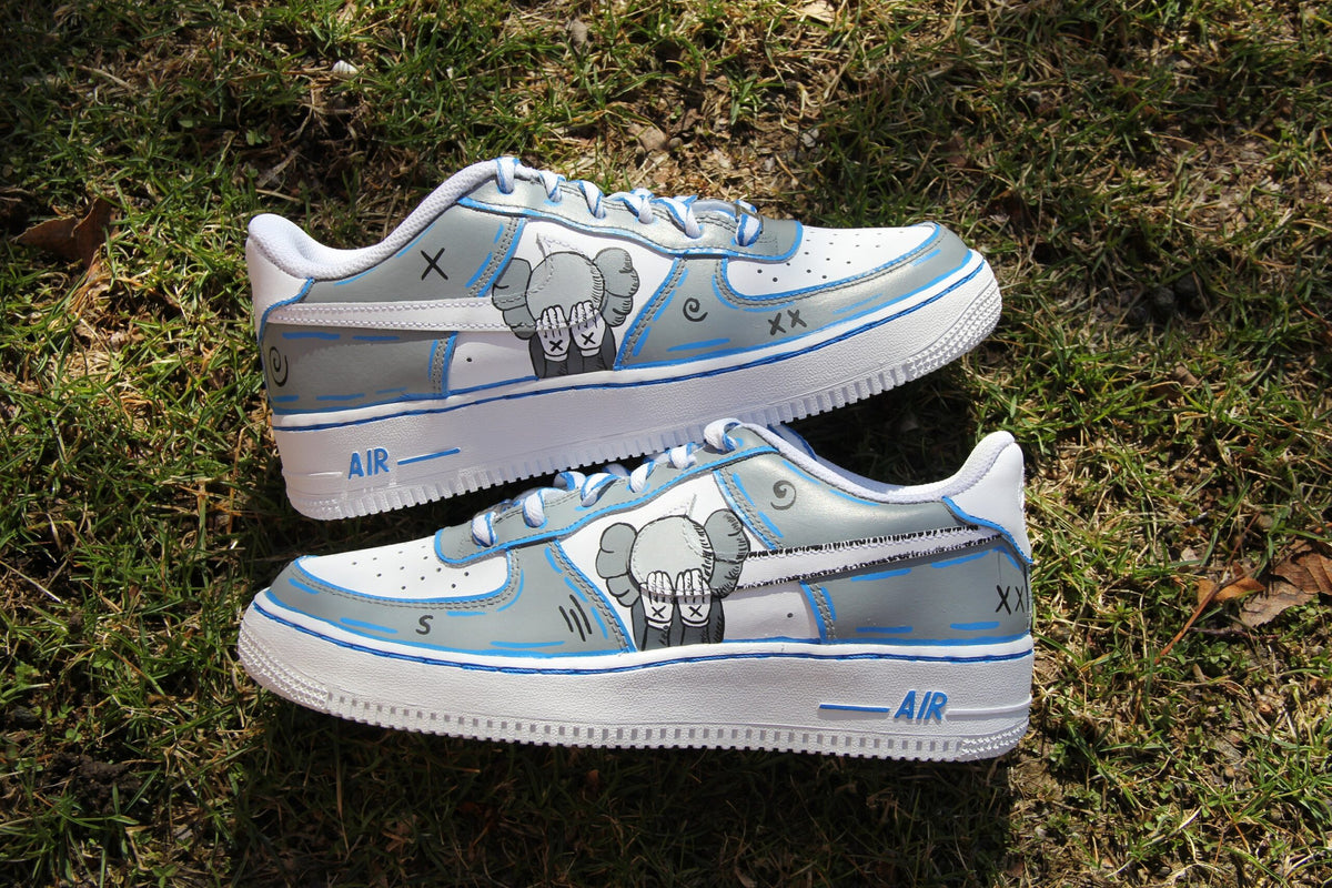 Custom Air Force 1 “Graffiti”  Designer Sesame Street Art Custom Shoes