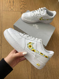 Custom Sunflowers Nike Air Force 1 | Hand-Painted Sneakers
