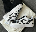 Custom Hand-Painted Air Force 1 Sneakers: Street Style Anime Shoes
