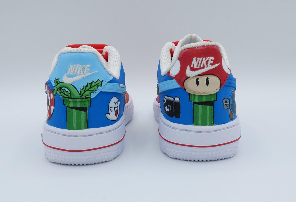 Nike Air Force 1  Super Mario Bros. Custom
