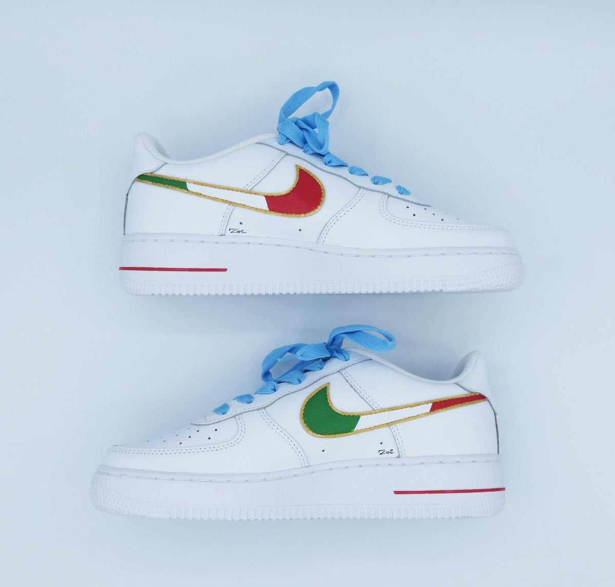 Nike Air Force 1  Custom NAPLES SHIELD