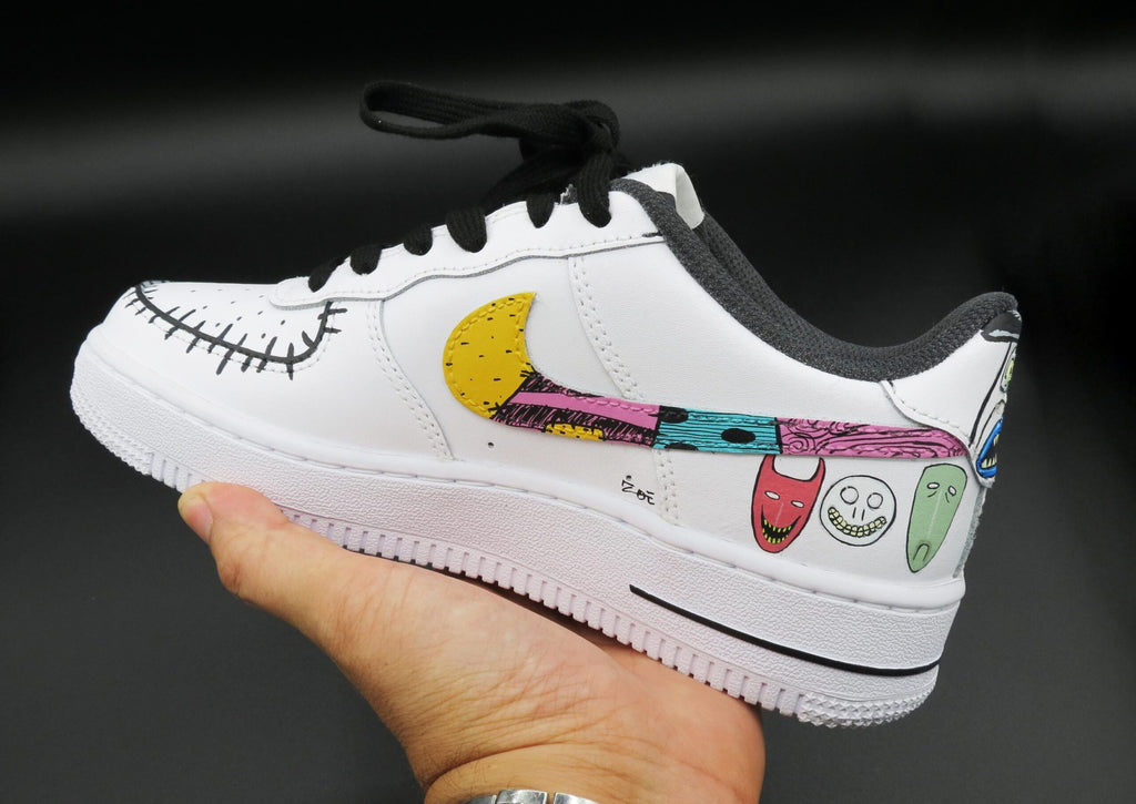 Nike Air Force 1 NIGHTMARE BEFORE CHRISTMAS custom