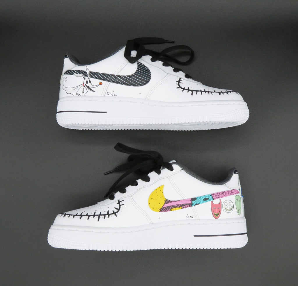 Nike Air Force 1 NIGHTMARE BEFORE CHRISTMAS custom