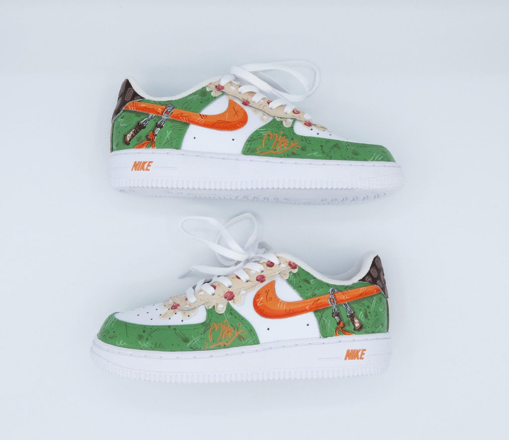 Nike Air Force 1 kids/boys personalized NINJA TURTLES (write in the notes who you prefer)