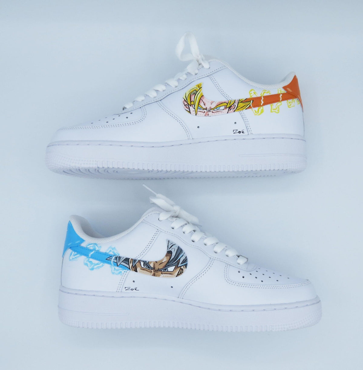 Nike Air Force 1 GOKU DRAGONBALL custom