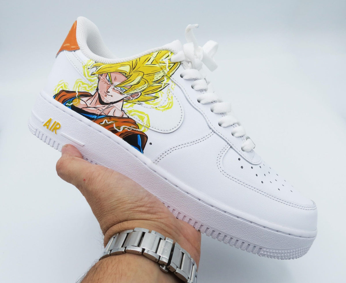 Nike Air Force 1 GOKU DRAGONBALL custom