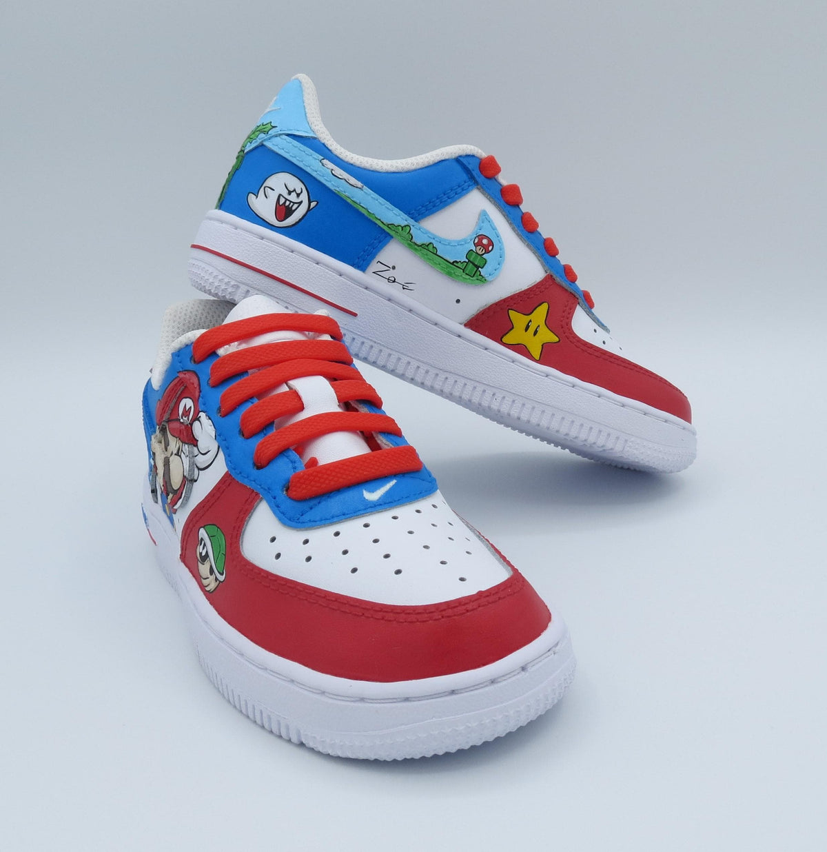 Nike Air Force 1  Super Mario Bros. Custom