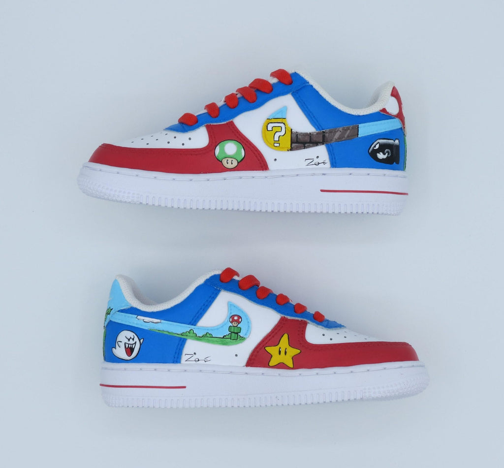 Nike Air Force 1  Super Mario Bros. Custom