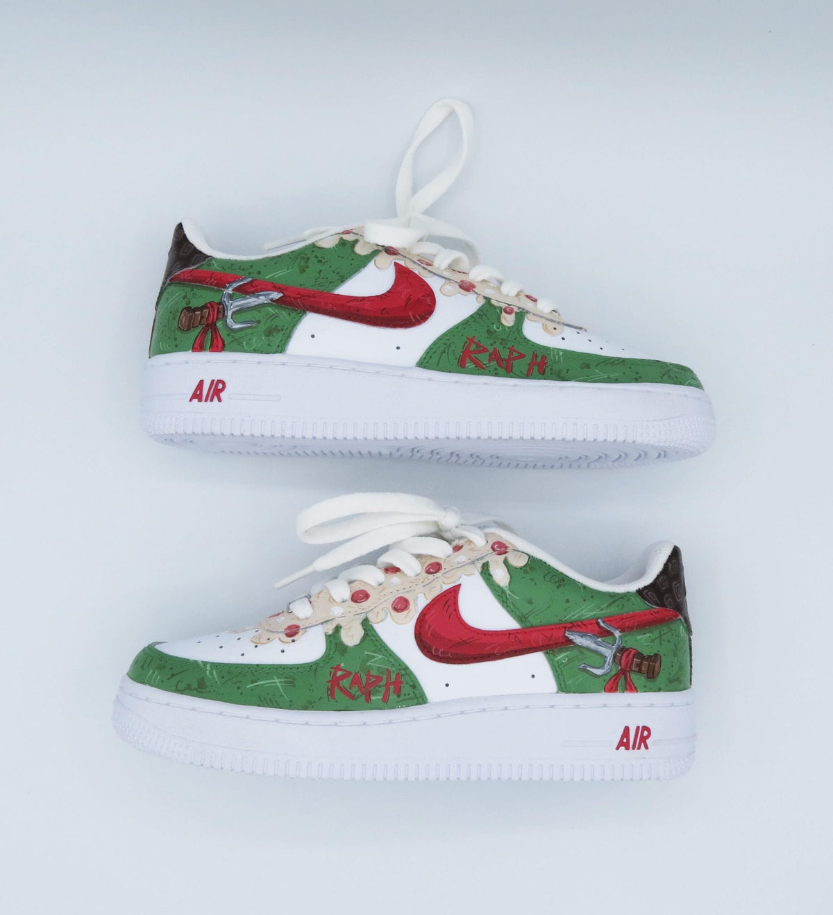 Nike Air Force 1 kids/boys personalized NINJA TURTLES (write in the notes who you prefer)