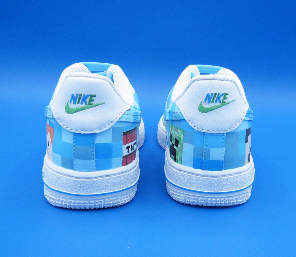 Nike Air Force 1  MINECRAFT Custom