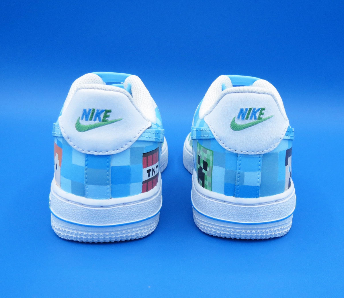 Nike Air Force 1  MINECRAFT Custom