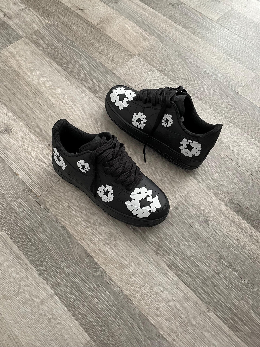 BLACK DENIM TEARS AF1 Custom