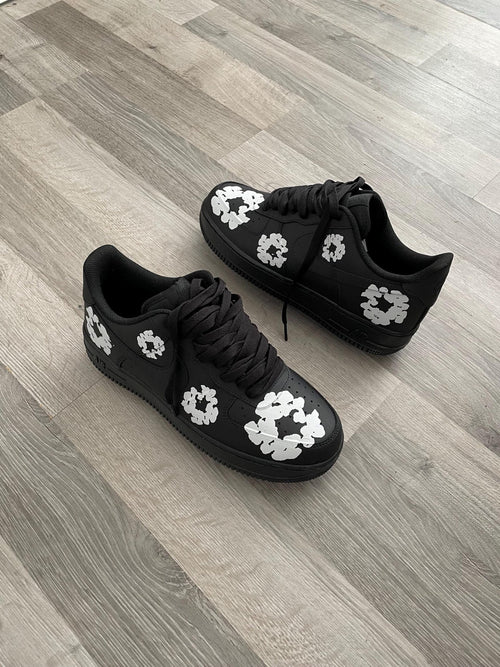 BLACK DENIM TEARS AF1 Custom
