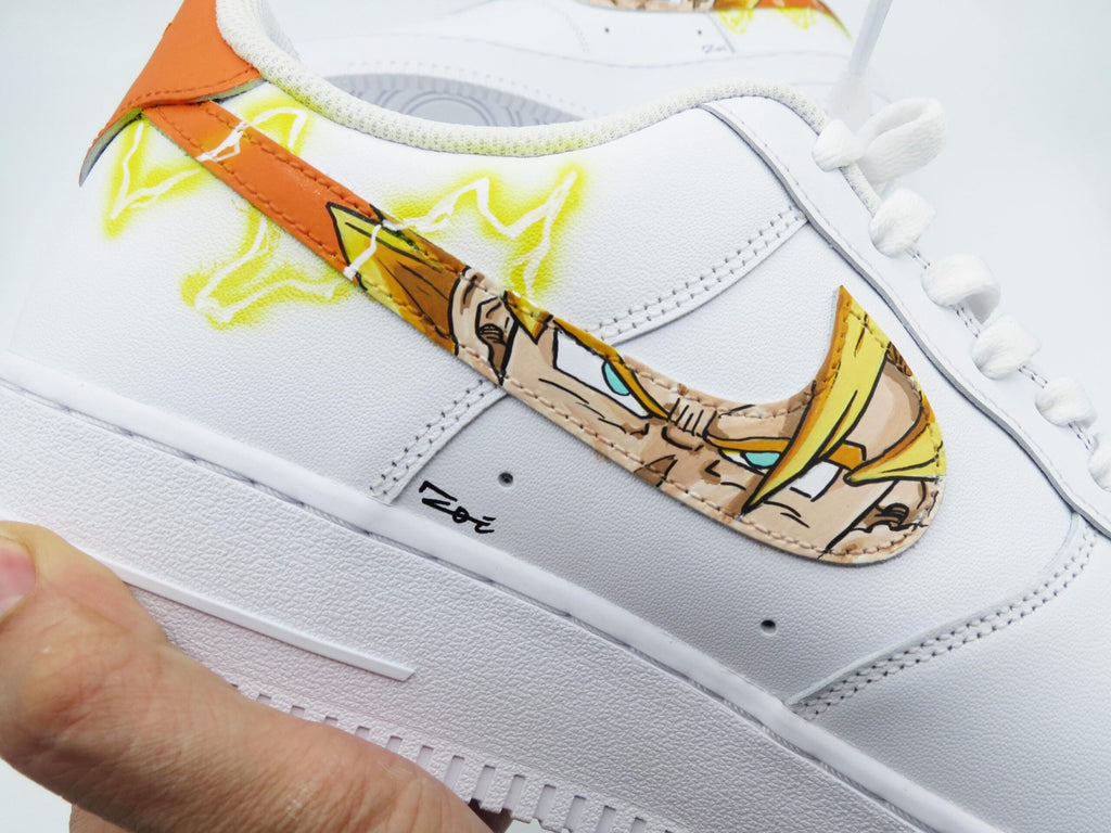 Nike Air Force 1 GOKU DRAGONBALL CUSTOM