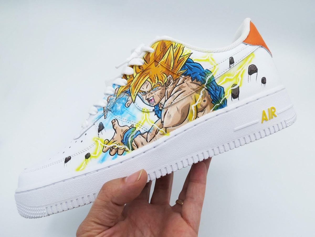 Nike Air Force 1 GOKU DRAGONBALL CUSTOM