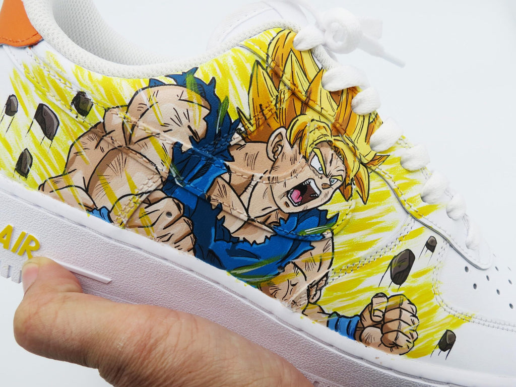 Nike Air Force 1 GOKU DRAGONBALL CUSTOM