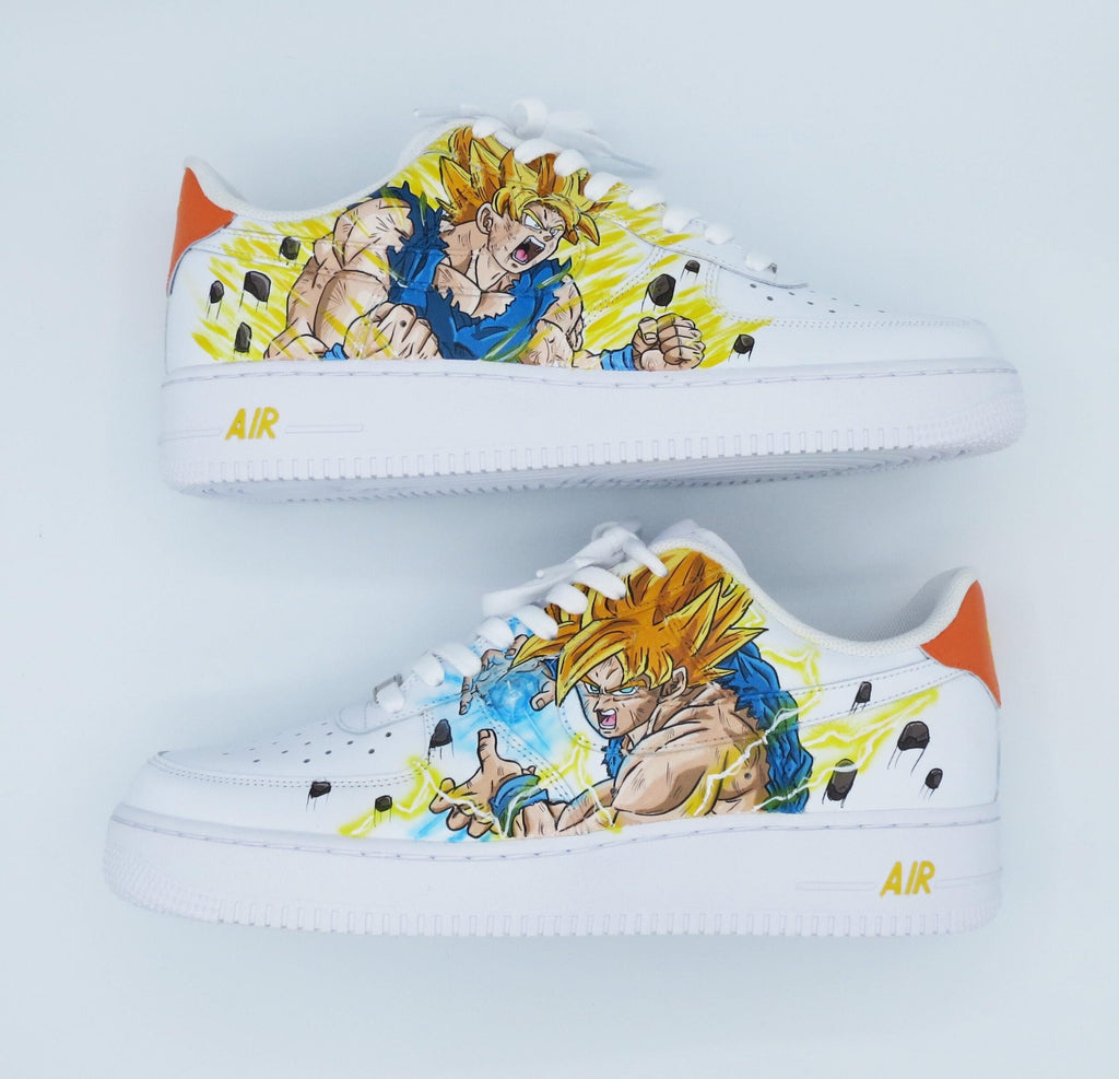 Nike Air Force 1 GOKU DRAGONBALL CUSTOM