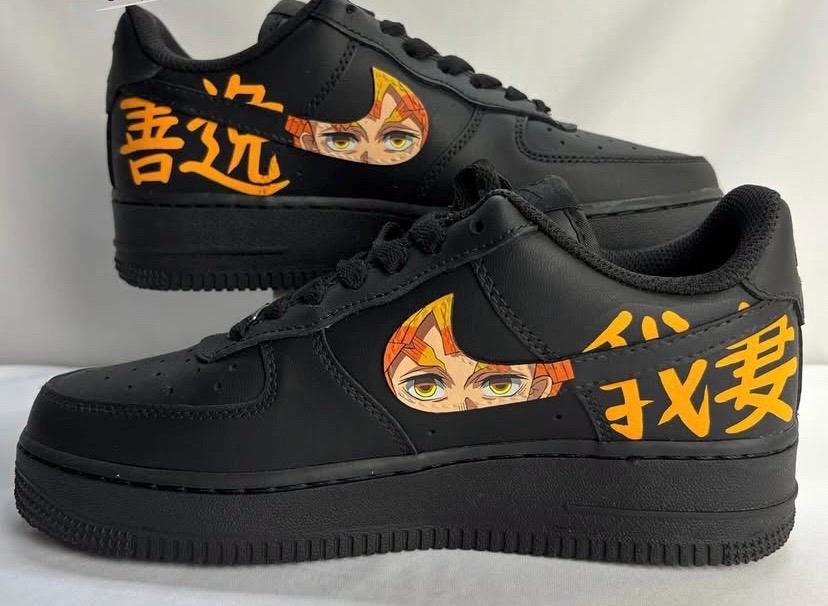 Custom Japanese Anime Style Demon Slayers Hand-Painted Shoes