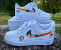 Custom Pirate Style Shoes Brothers of Fire and Hat Hand Painted
