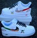 Custom Shoes hand painted anime/ pirates