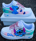 Hand-painted sneakers | Inspired by a mischievous and cute alien