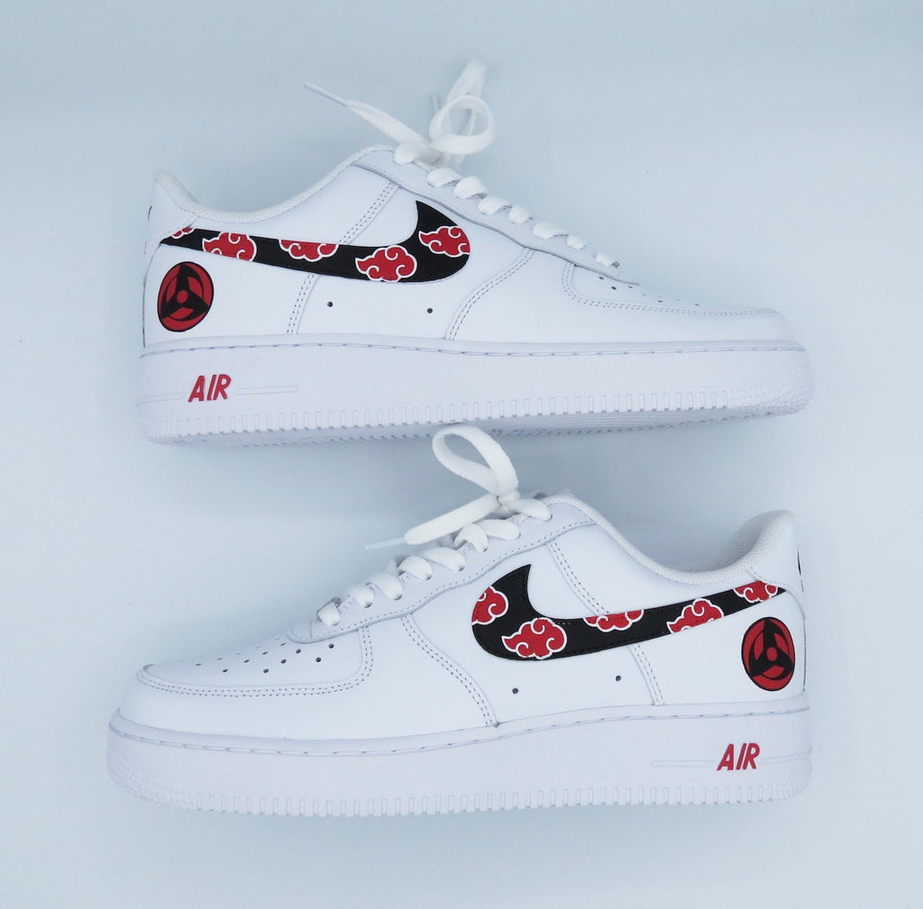 Custom Nike Air Force 1 , Red Clouds
