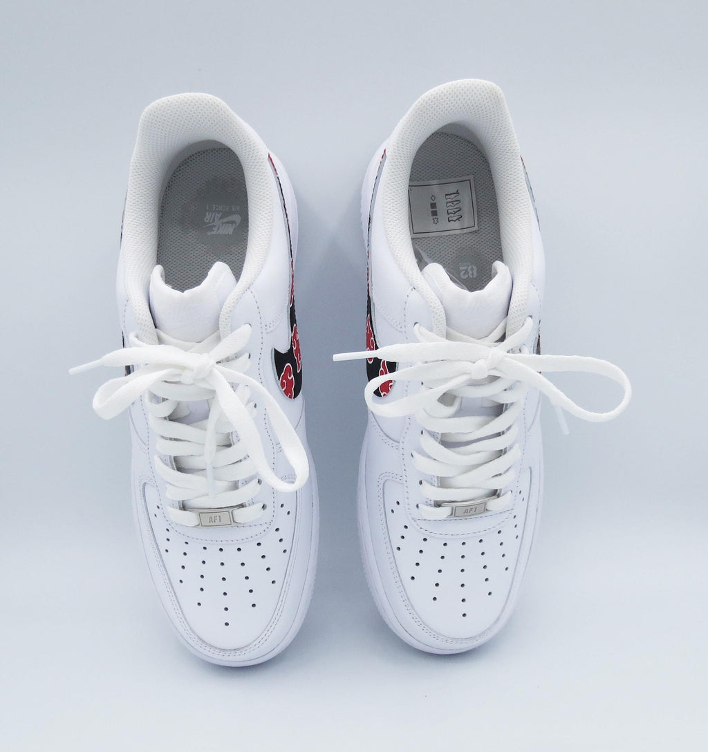 Custom Nike Air Force 1 , Red Clouds
