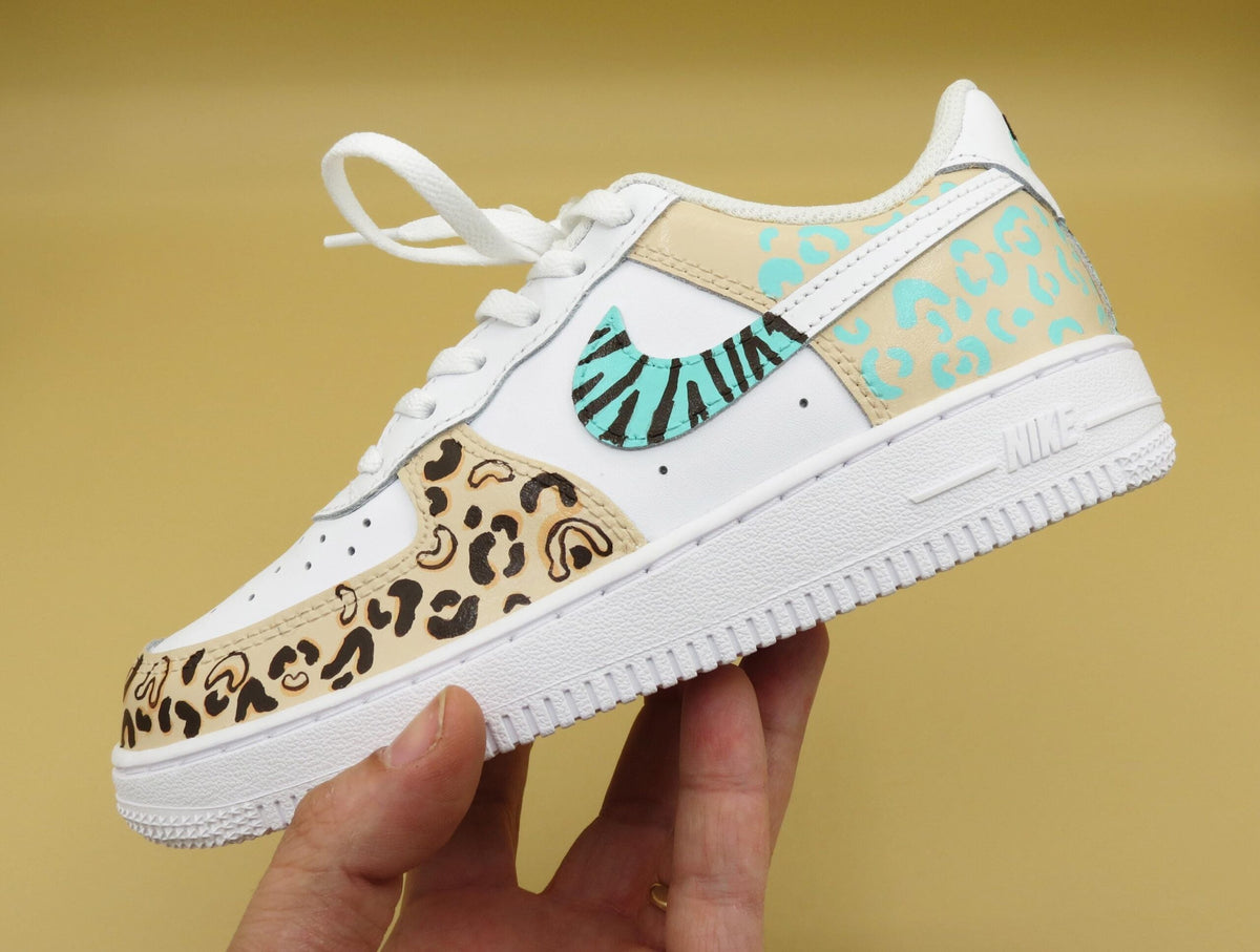 Custom Nike Air Force 1 for  SAFARI STYLE