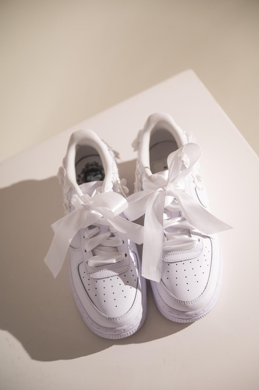 Wedding Sneakers for Bride Air Force 1, Bridal Sneakers Platform