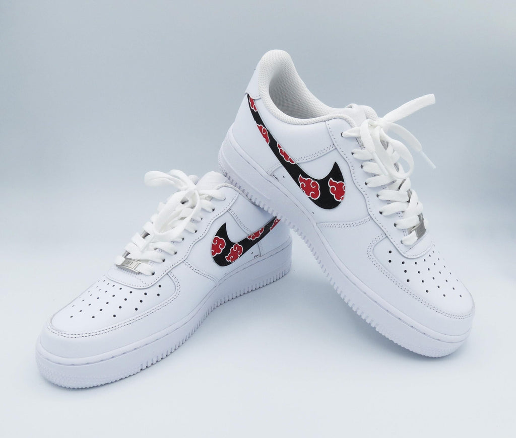 Custom Nike Air Force 1 , Red Clouds