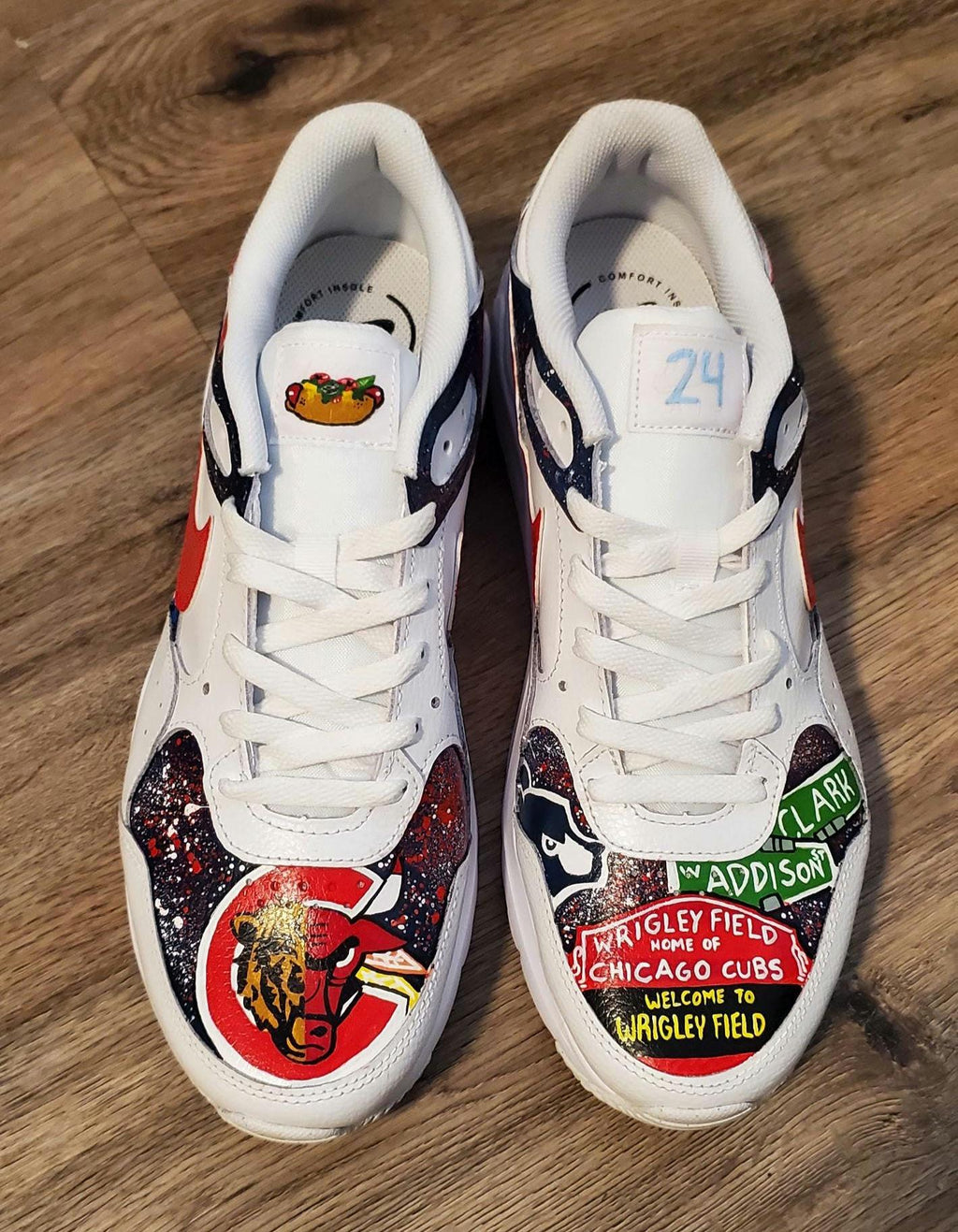 Hand-Painted Spider-Man Graffiti Black Custom Air Force 1 Sneakers