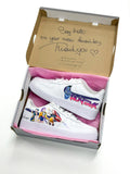 Custom Huntrix Air Force 1 – Hand Painted Sneakers – K-pop custom shoes