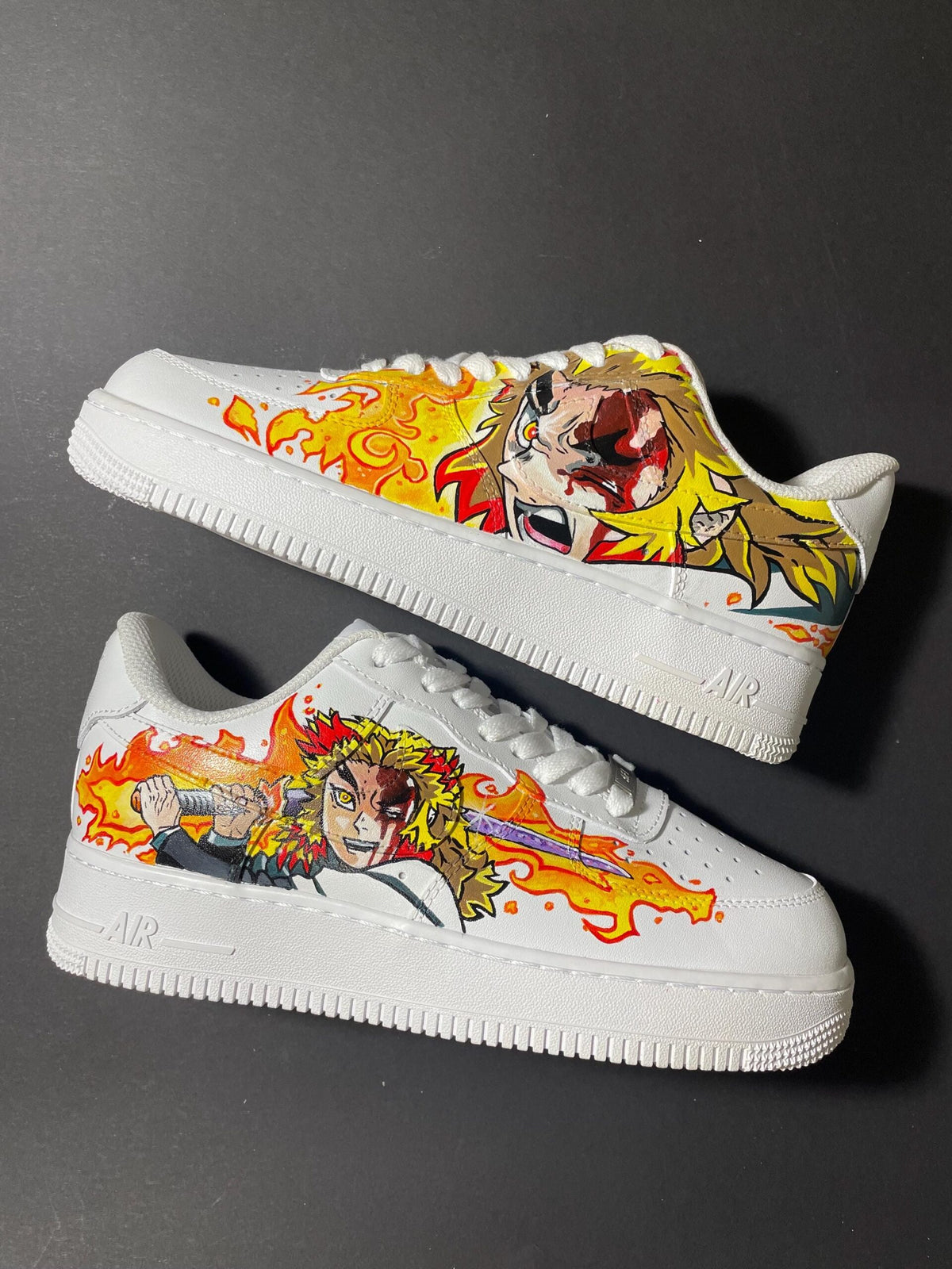 Custom Hand-Painted Sneakers – Order Unique Shoes with Individual Design,example anime, unisex