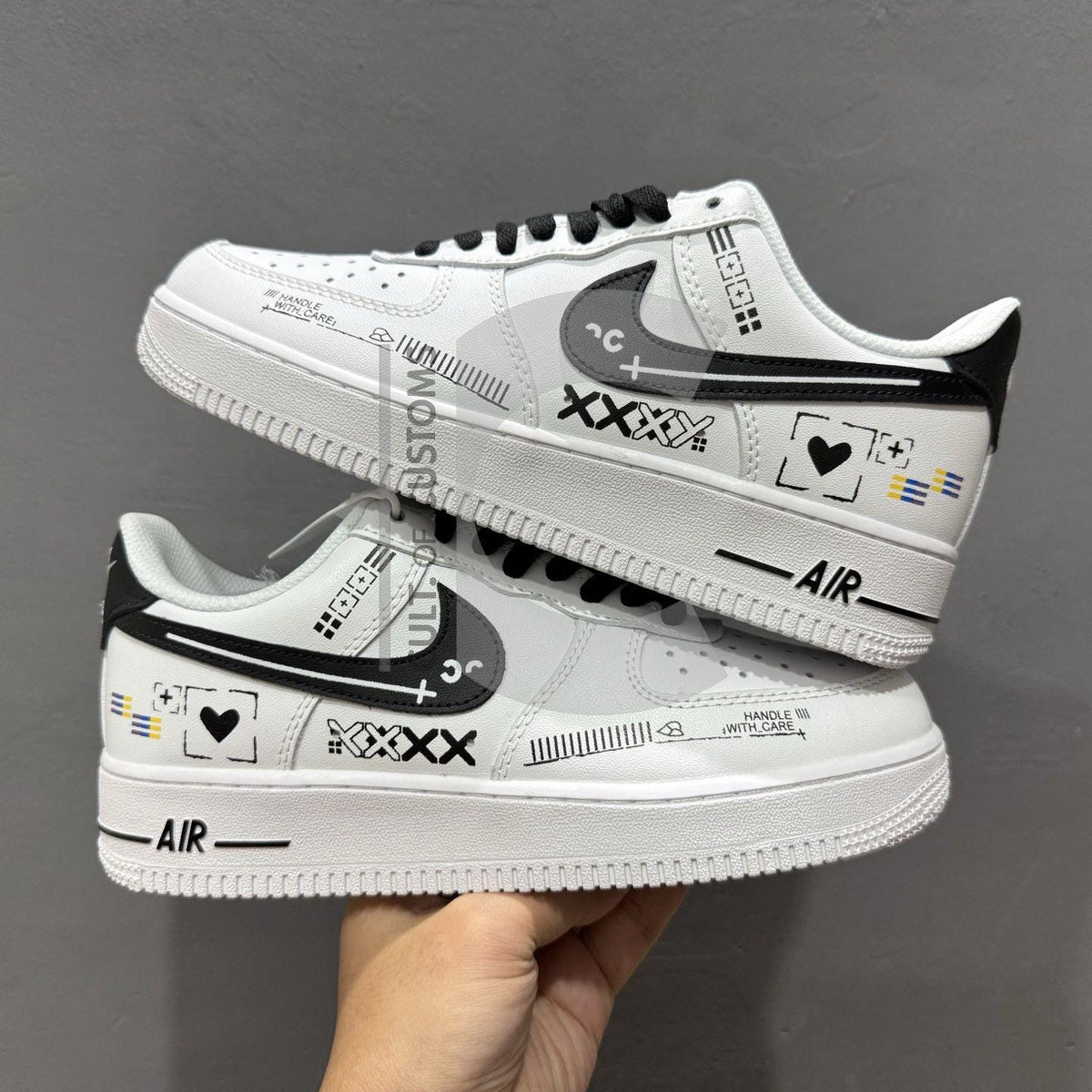 Custom Air force one Print Stream CSGO fans gift Handpainted sneakers for gamers and csgo fans