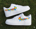 Custom Air Force 1 “Autism Awareness Drip”